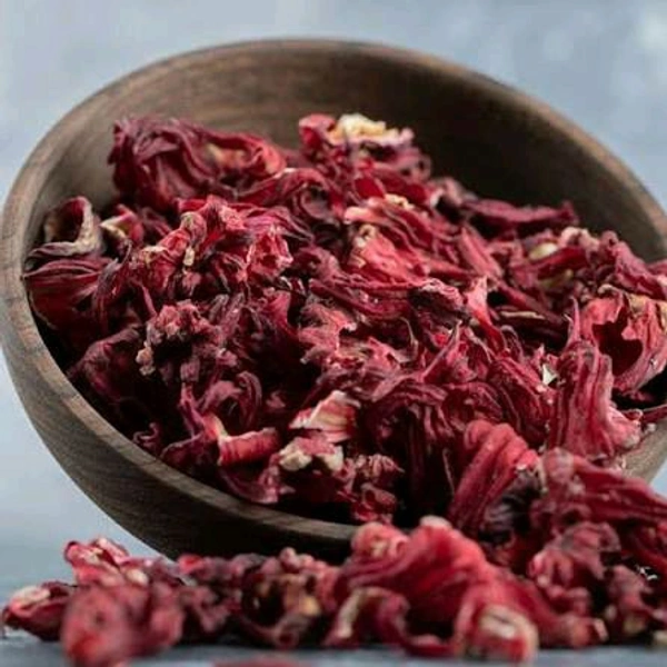 உலர்ந்த செம்பருத்தி பூ / Dried Hibiscus Flower / Ularantha Sembaruthi Poo - 100 Gms