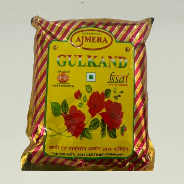 குல்கந்து / Gulkand / AJMERA Brand / Ajmera Gramodhyog Sansthan - 500 Gms