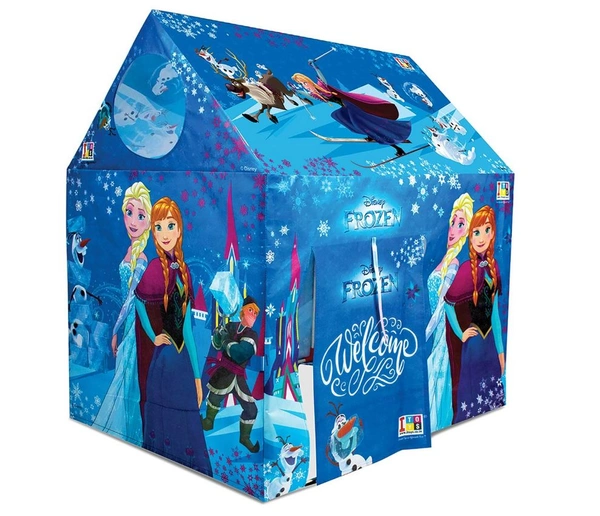 itoys Frozen Theme Play Tent House - Indoor & Outdoor Castle Tent for Kids 2-5 Years Delivery Time: 2-3Days