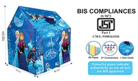 itoys Frozen Theme Play Tent House - Indoor & Outdoor Castle Tent for Kids 2-5 Years Delivery Time: 2-3Days