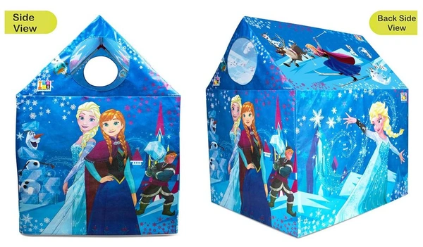 itoys Frozen Theme Play Tent House - Indoor & Outdoor Castle Tent for Kids 2-5 Years Delivery Time: 2-3Days