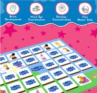 Wembley Peppa Pig Magnetic Memory Match Game - 32 Tiles with 64 Picture Icons | Educational Brain Puzzle for Kids 3+ Years Delivery Time: 2-3Days