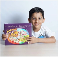 TOYKRAFTT Montessori Puzzles for Kids - Educational Toddler Puzzles for Boys & Girls 3-5 Years | Learning Games Delivery Time: 2-3Days