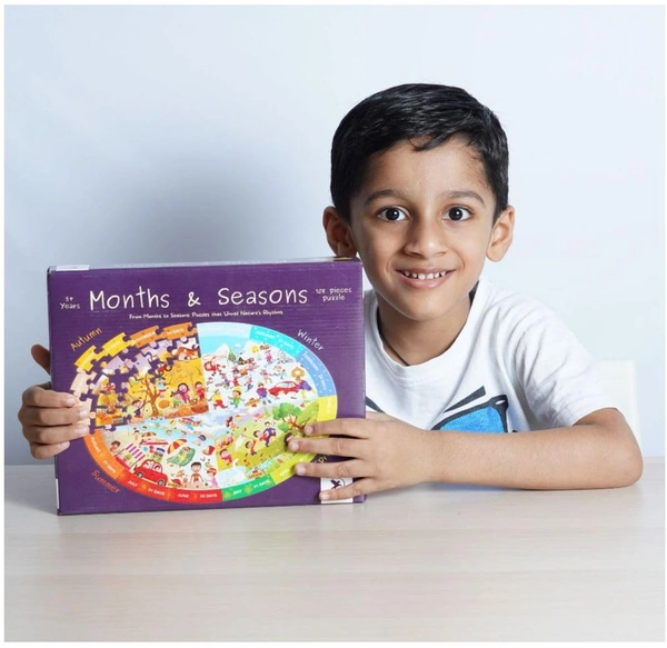 TOYKRAFTT Montessori Puzzles for Kids - Educational Toddler Puzzles for Boys & Girls 3-5 Years | Learning Games Delivery Time: 2-3Days