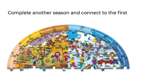 TOYKRAFTT Montessori Puzzles for Kids - Educational Toddler Puzzles for Boys & Girls 3-5 Years | Learning Games Delivery Time: 2-3Days