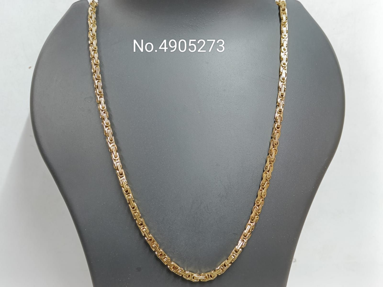 Buy JEWELOPIA 22kt Golden Chain For Men Necklace Chain Gold Plated Chain  For Boys & Men (Gold, 22 Inch) (Gold, 22) at Amazon.in