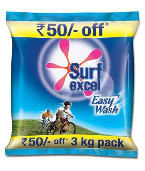 surf excel easy wash detergent powder - 3kg