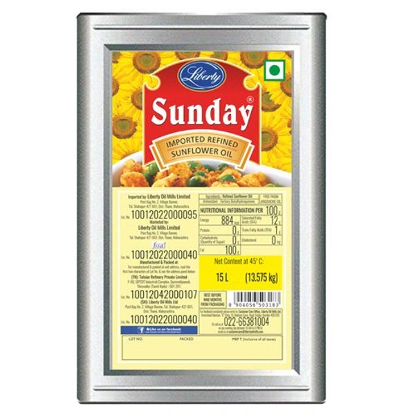 Sunday Oil - 15L