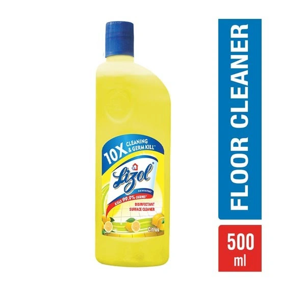 Lizol Disinfectant Surface Cleaner- Citrus - 500ml