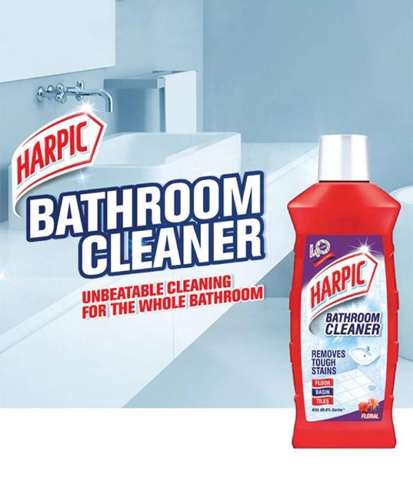Harpic Bathroom Cleaning Liquid- Floral - 500ml