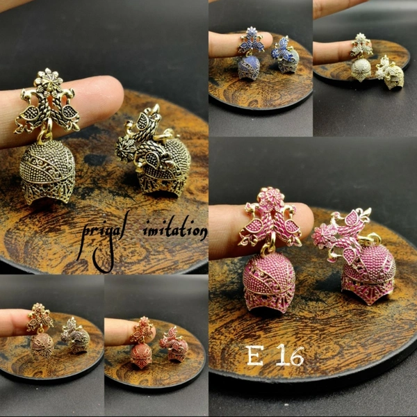 Beautiful Earing ✨ (E16) - blue shade