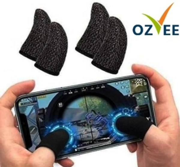 Ozee Finger Seleves - Black