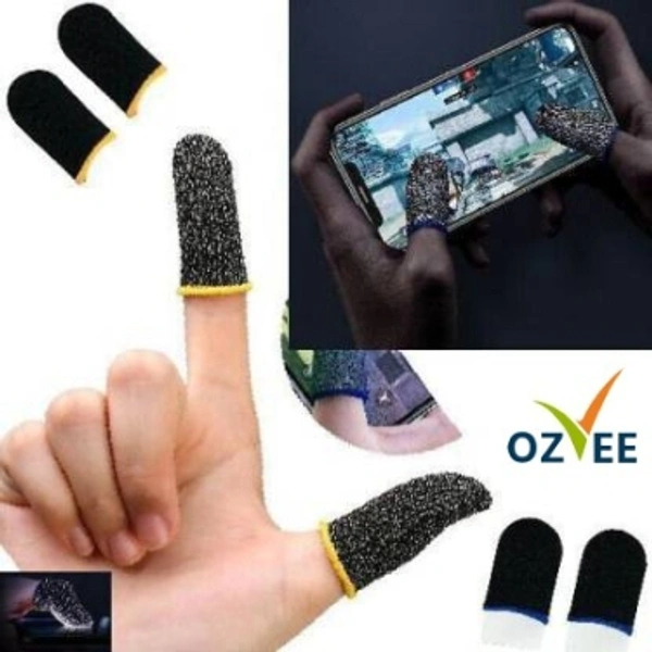 Ozee Finger Seleves - Black