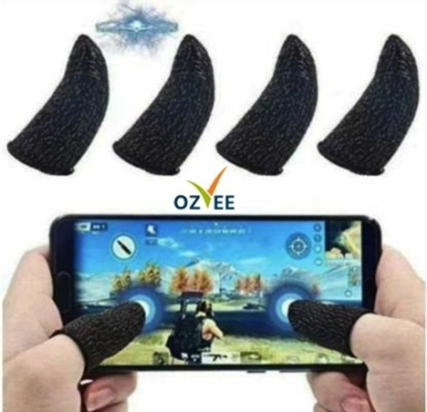 Ozee Finger Seleves - Black