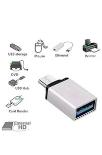 Dgnel OTG Cable OTG Cable Ultra Powerful- DGnel  - Black