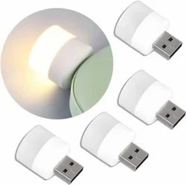 Mini Usb Portable Light Help To Study And Other Work - White