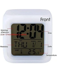 Zovuta Colour Changing Clock Pack Of 1