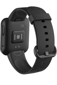 ACESHLEY Silicone Band Strap for Redmi Watch 2 Lite, Redmi GPS Watch Only (Smart Watch NOT Included) (Black)