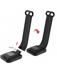 ACESHLEY Silicone Band Strap for Redmi Watch 2 Lite, Redmi GPS Watch Only (Smart Watch NOT Included) (Black)
