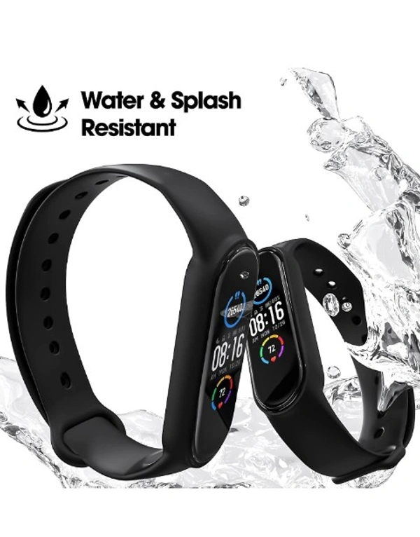 Mi Band Sounce Adjustable Xiaomi Mi Band 5 Smartwatch Soft Silicone Strap Band Bracelet (Not compatible with Mi Band 3 / Mi Band 4)