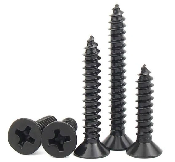 Black Screw - Black, All Sizes Are Available