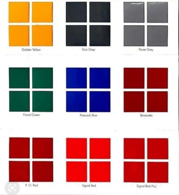 Floor Coat Paints - Only Above Shown Color Available