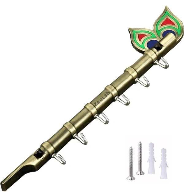  श्री Krishna Flute Key Holder