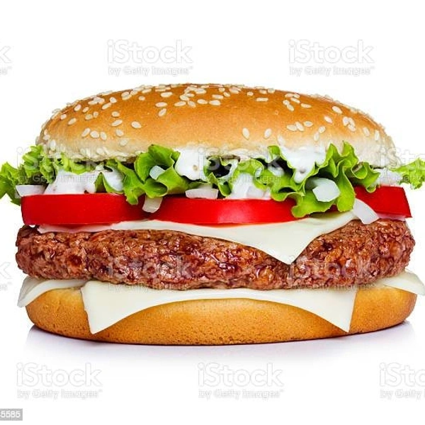 (kavsan) Spicy Paneer Burger