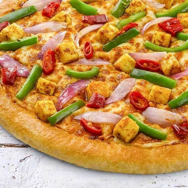 (kavsan) Tandoori Paneer Pizza - Medium