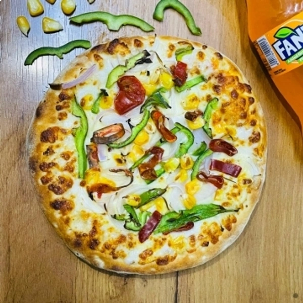 (kavsan) Onion and Capsicum Pizza - Medium