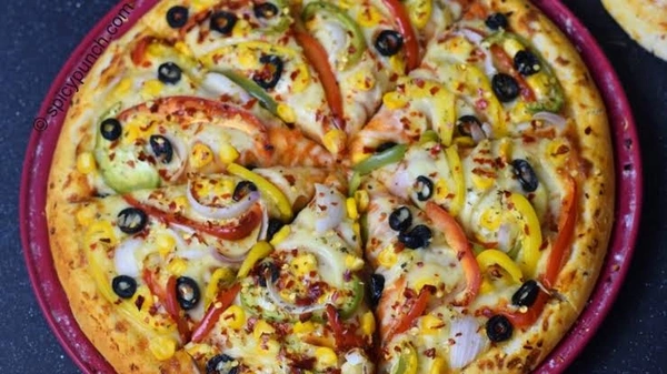 Mix Veggie Pizza - Medium