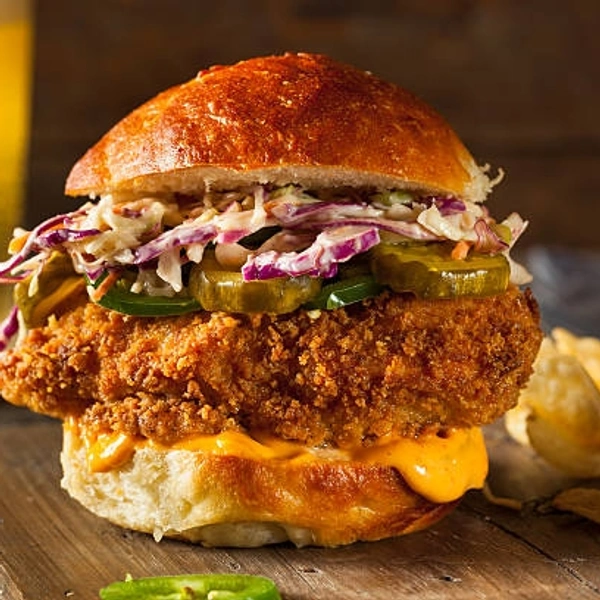(wingman) Chicken Burger