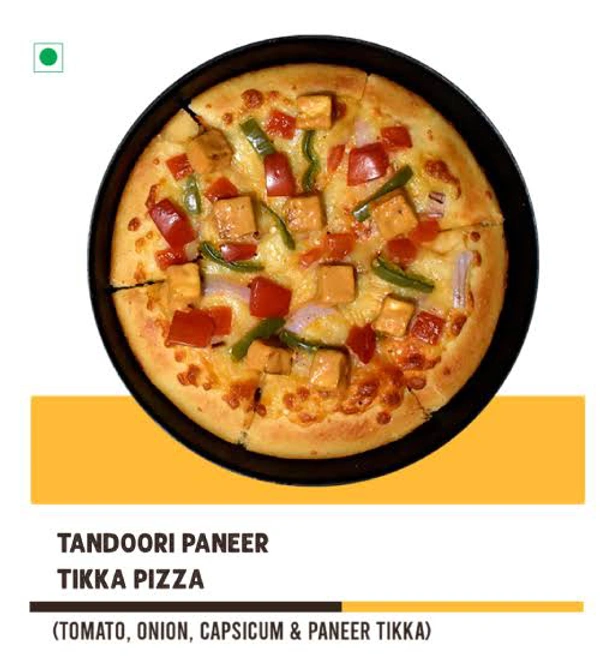 (Grill Inn) Tandoori Paneer Tikka Pizza - Pan Size(6inch)
