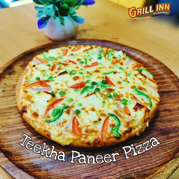 (Grill Inn) Teekha Paneer Pizza - Regular(9inch)