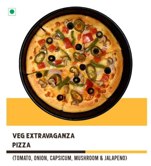 (Grill Inn) Veg Extravaganza Pizza - Pan Size(6inch)