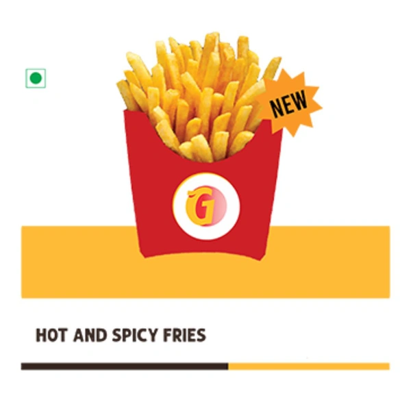 (Grill Inn) Hot and Spicy Fries  - Large