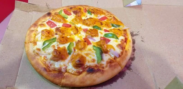 (Grill Inn) Chicken Delight Pizza - Cheese Burst, Regular(9inch)