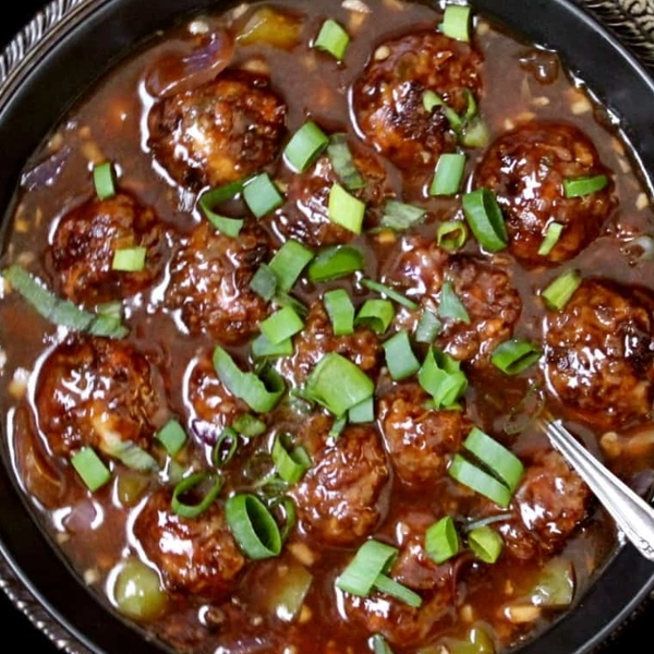 (De Medrid) Veg Manchurian - Dry