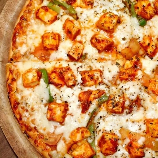 (De Medrid) Tandoori Paneer Pizza(Zero Maida) - Regular