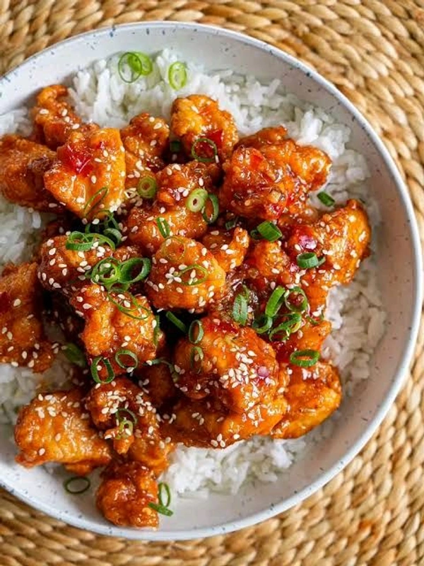 (Spicy bite2) Chilly Chicken - Gravy, Half