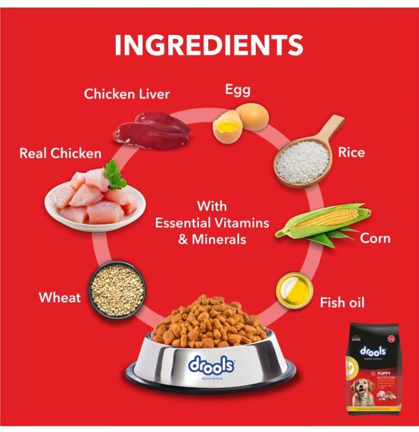 Drools Puppy Nutrition  - 3kg