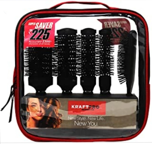 Kraftpro Brush Kit  - India, Black, 9603, Phone: +91 8043707224 Email: info@vardhamangroup.org