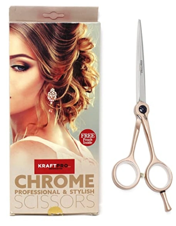 Kraftpro Cromeline Scissor - 6.0, HSN CODE 8213, Chrome, Korea, Non Returnable