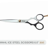 Wahl Ice Steel Series Scissor 6.0 Inches - United States Of America, 8213, Non Returnable, 6.0 inches