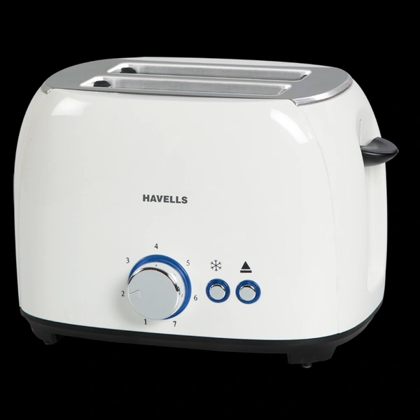 Havells POP TOASTER CRUST WHITE 800W - White, China,  Customer Care No.08045 77 1313 Email-id:customercare@havells.com, 8516, 2 Years Manufacturers, 7 Days