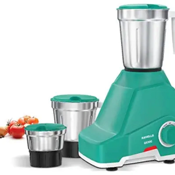 Havells GENIE GREEN 3 JAR 500 W MIXER GRINDER - India, Green, 8509, 7 Days, Customer Care No.08045 77 1313 Email-id:customercare@havells.com, 5 YEARS ON MOTOR 2 YEARS ON BODY