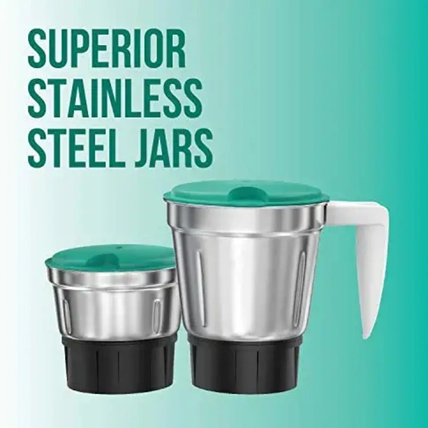 Havells GENIE GREEN 3 JAR 500 W MIXER GRINDER - India, Green, 8509, 7 Days, Customer Care No.08045 77 1313 Email-id:customercare@havells.com, 5 YEARS ON MOTOR 2 YEARS ON BODY