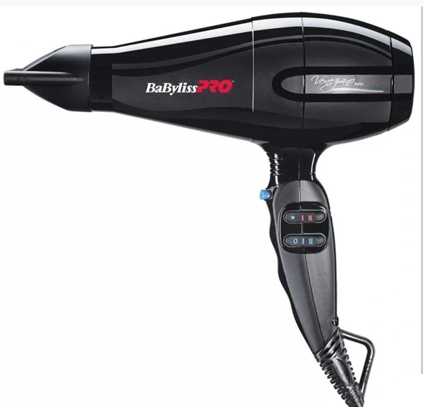 Babyliss Pro Ionic 2200W Veneziano Hair Dryer - Black, 8516, 7 Days, 540g