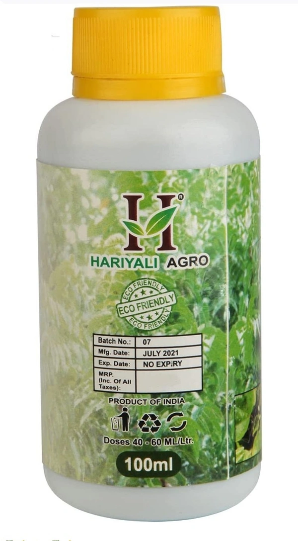 Hariyali Agro Neem Oil for Plants - 100 ML  - India, Non Returnable