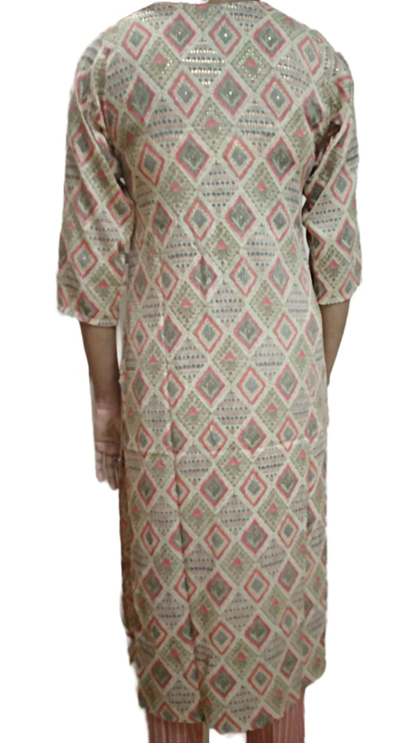 Uno Touch Kurta & Trouser Set With Dupatta 01 - M, India